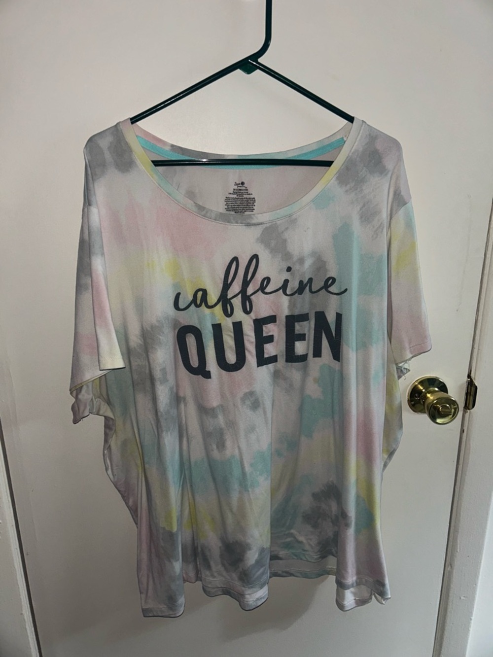 Caffeine Queen - Secret Treasures - Sleepwear Top - 3XL